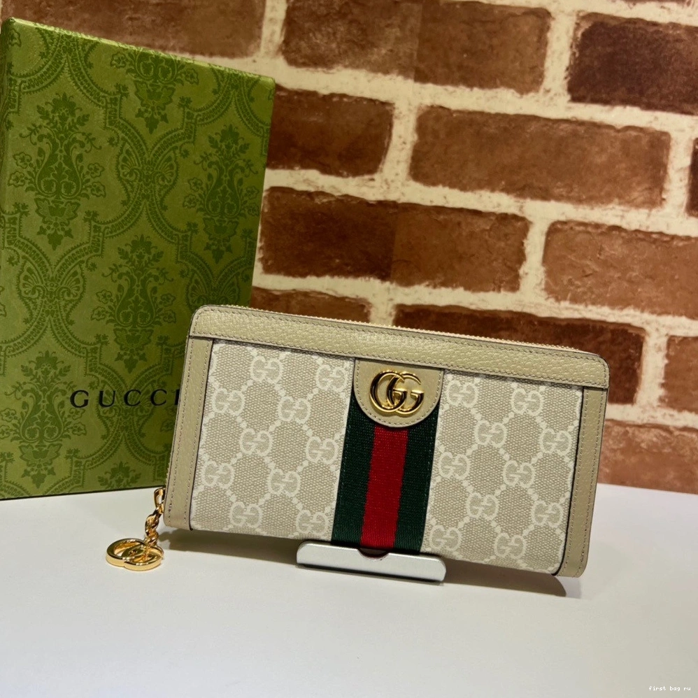 zip GG Gucci Ophidia around wallet 0819